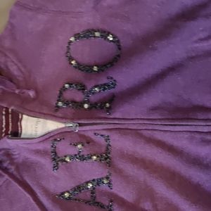 Aero sparkle purple hoodie